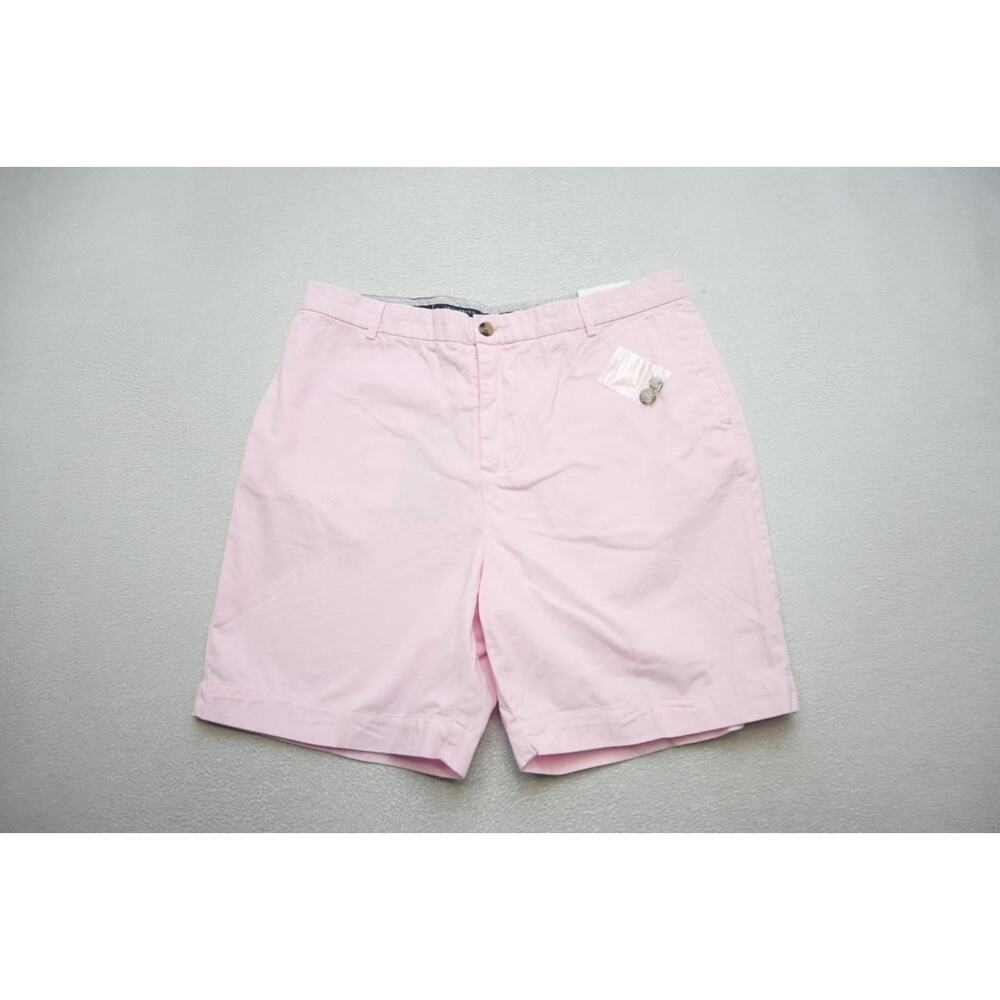 Tailorbyrd Golf Shorts Khaki Chino Pink Flat 7.5" INS Mens Sz 36 NWT - Picture 2 of 6